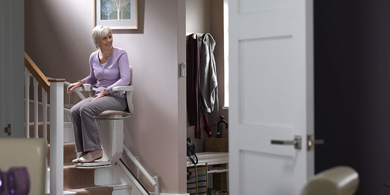 merdivenlerde daha rahat hareket eden asansör